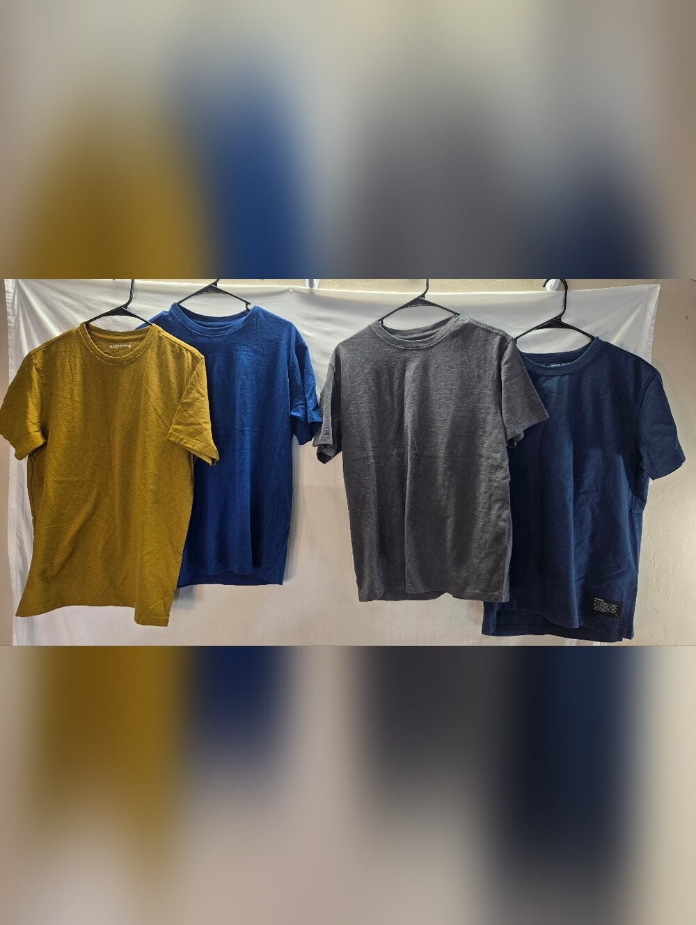 Lot of 4 American Giant Men's Size Medium Short Sleeve & Everett Shirts NWOT